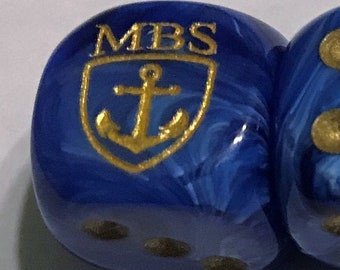 MBS Dice - Dark Blue