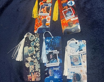 Fantastic 4 Inspired Bookmarks