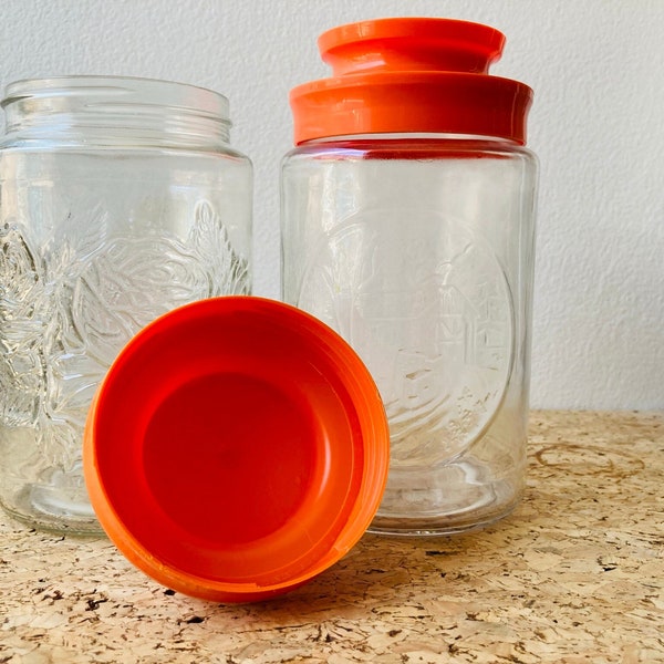 Vintage Storage Jars - Etsy