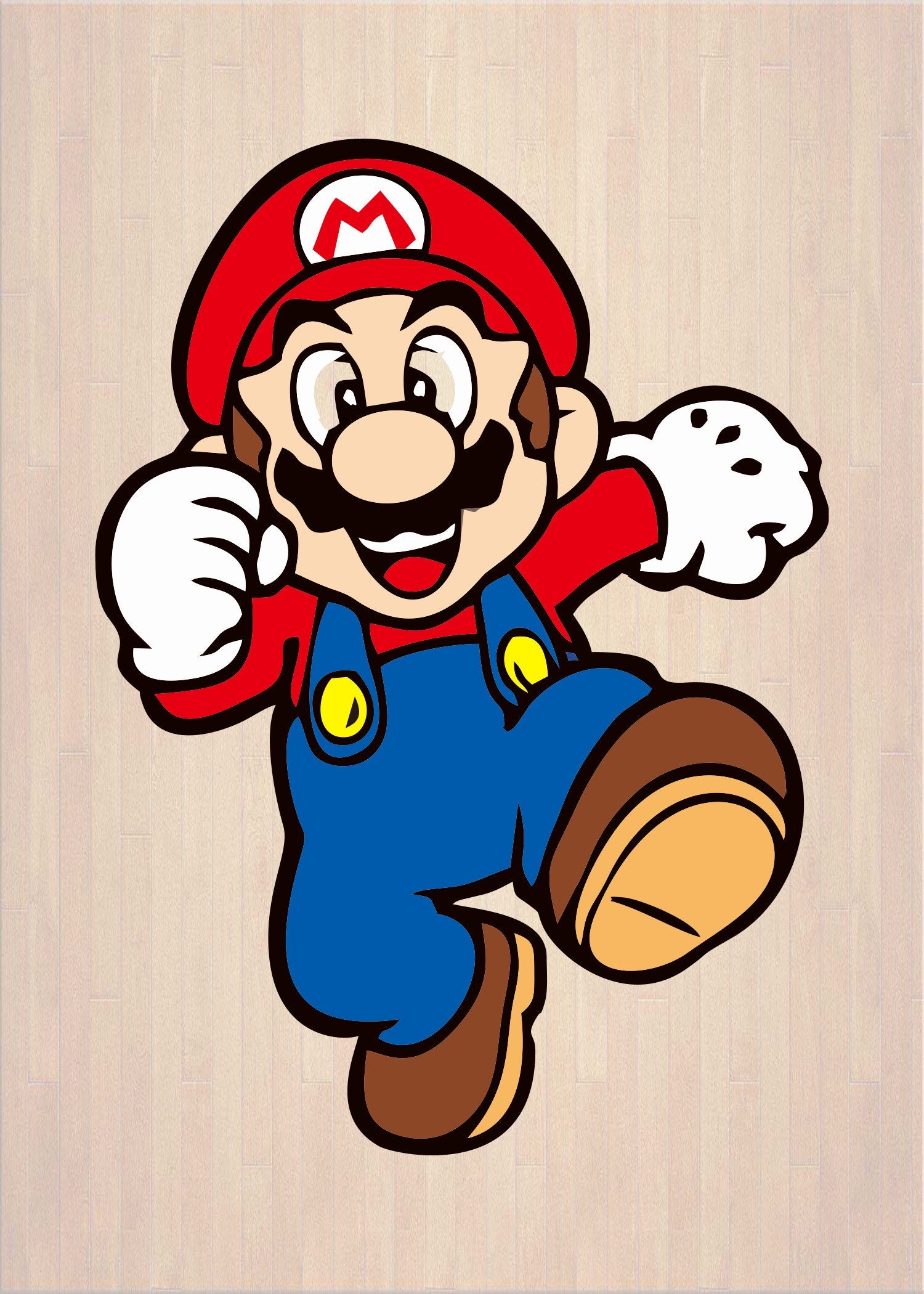 Super Mario Scene SVG