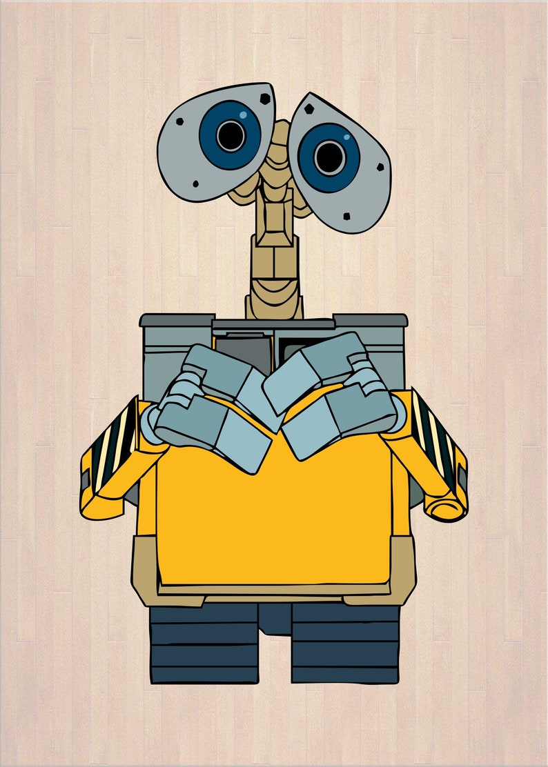 Walle Svg Wall e Svg Wall-e Svg Disney Svg 010 svg dxf | Etsy