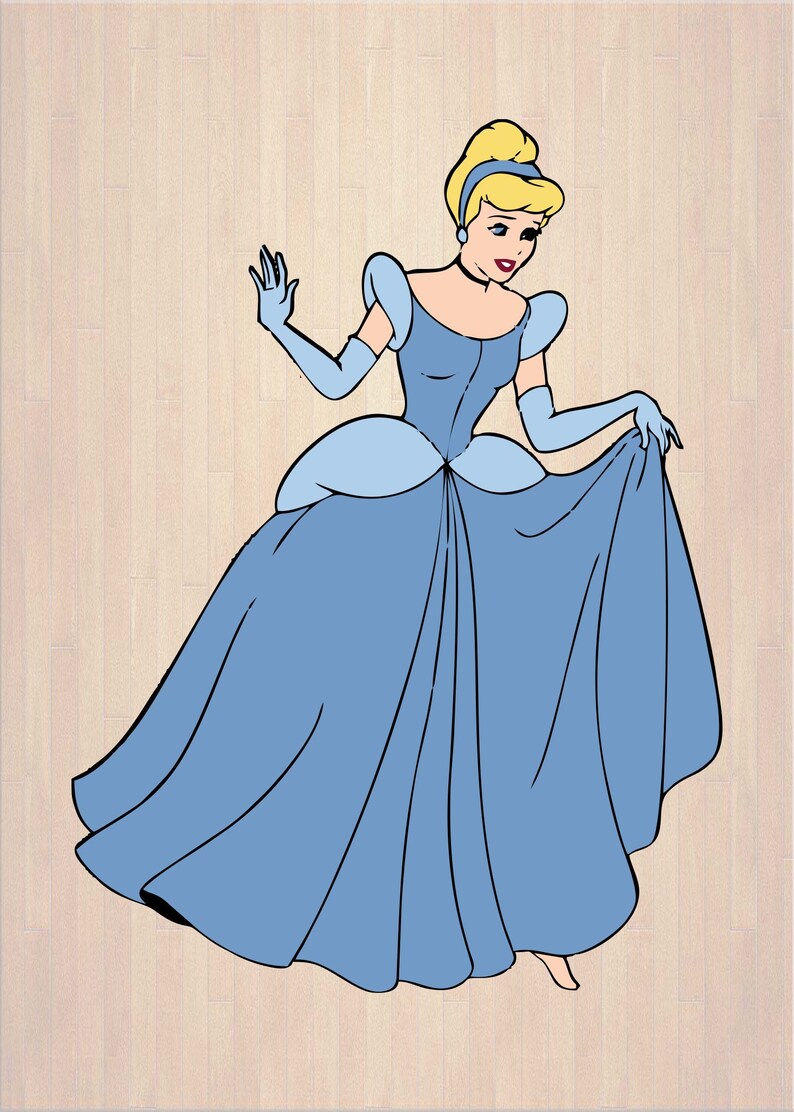 Download The Cinderella Svg 09 svg dxf Cricut Silhouette Cut File ...