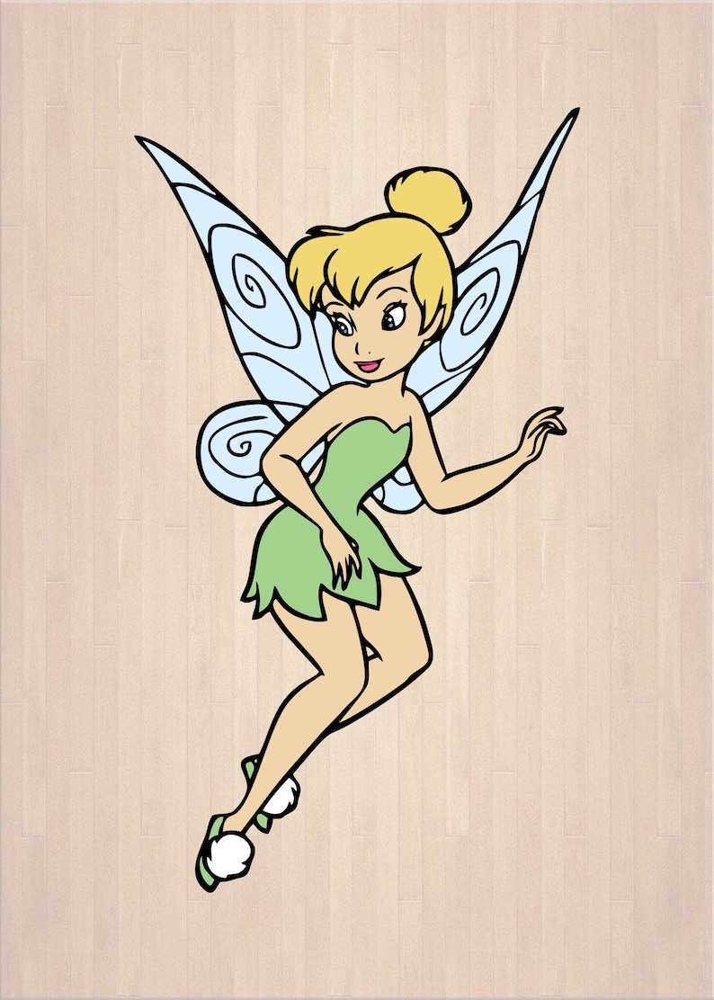 Tinkerbell Svg Peter Pan Svg Fairy Svg Tinker Bell Svg 011 | Etsy