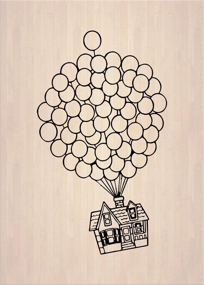 Up Svg Up Movie Svg 06 svg dxf Cricut Silhouette Cut File | Etsy