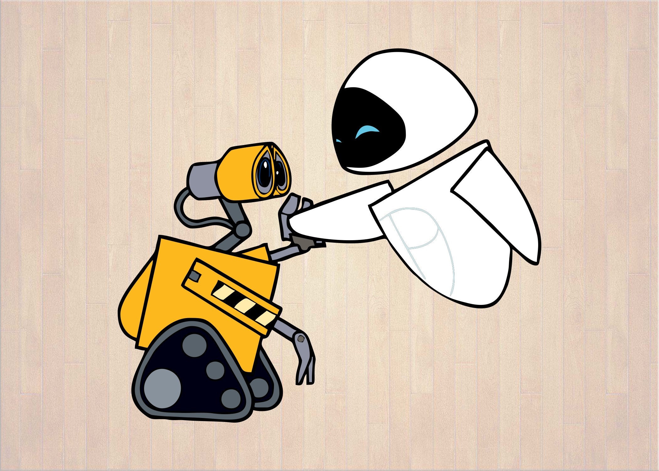 Walle Cut File Svg Svg Dxf Wall E Svg Walle Clip Art Svg Disney Svg