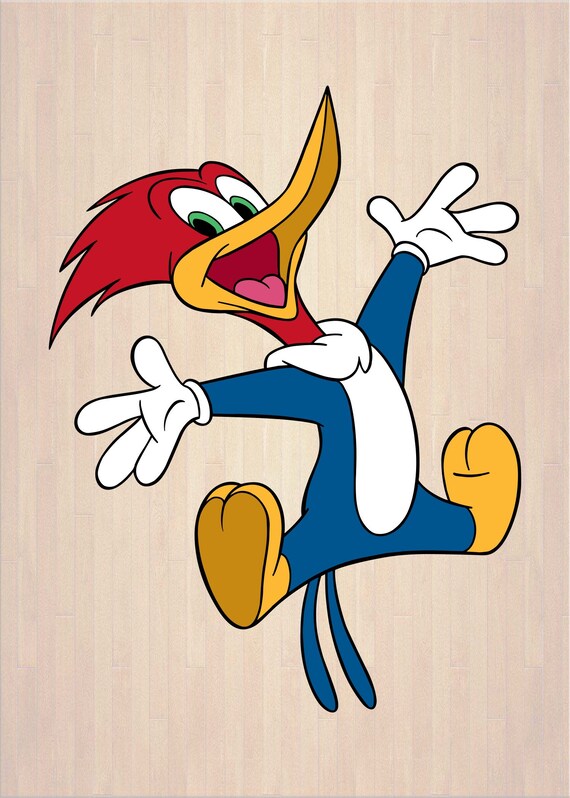 Дятел мультяшный картинки