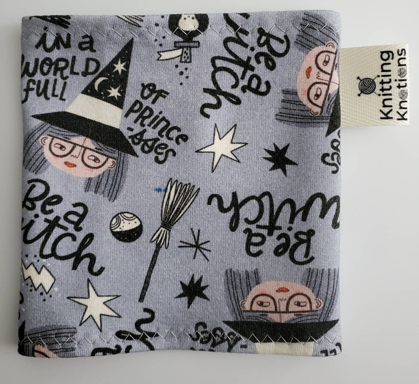 In A World Full of Princesses, Be a Witch Yarn Cozy/Hugger/Huggie/Sle…