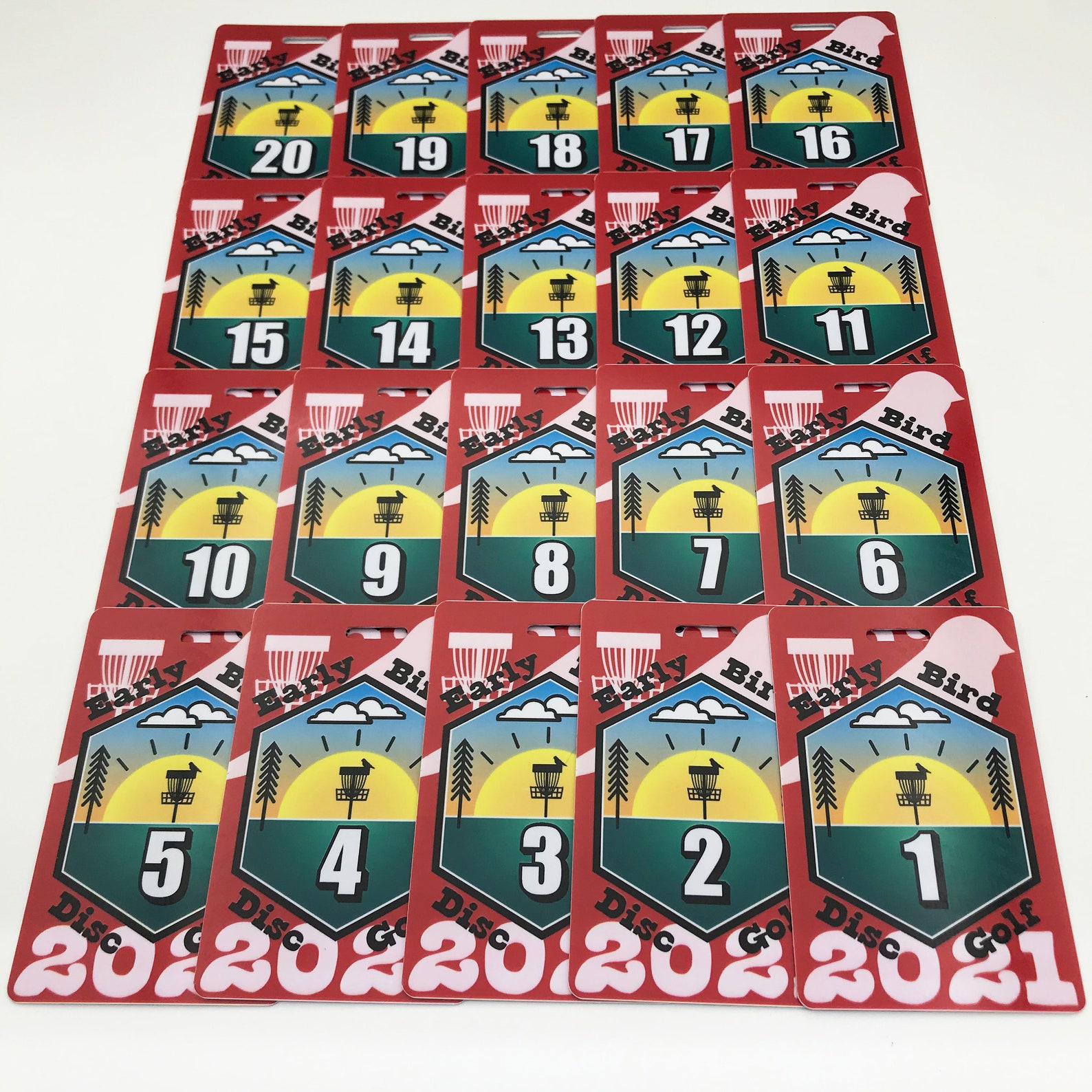 Custom Disc Golf Tags High Res Waterproof & Durable No Etsy