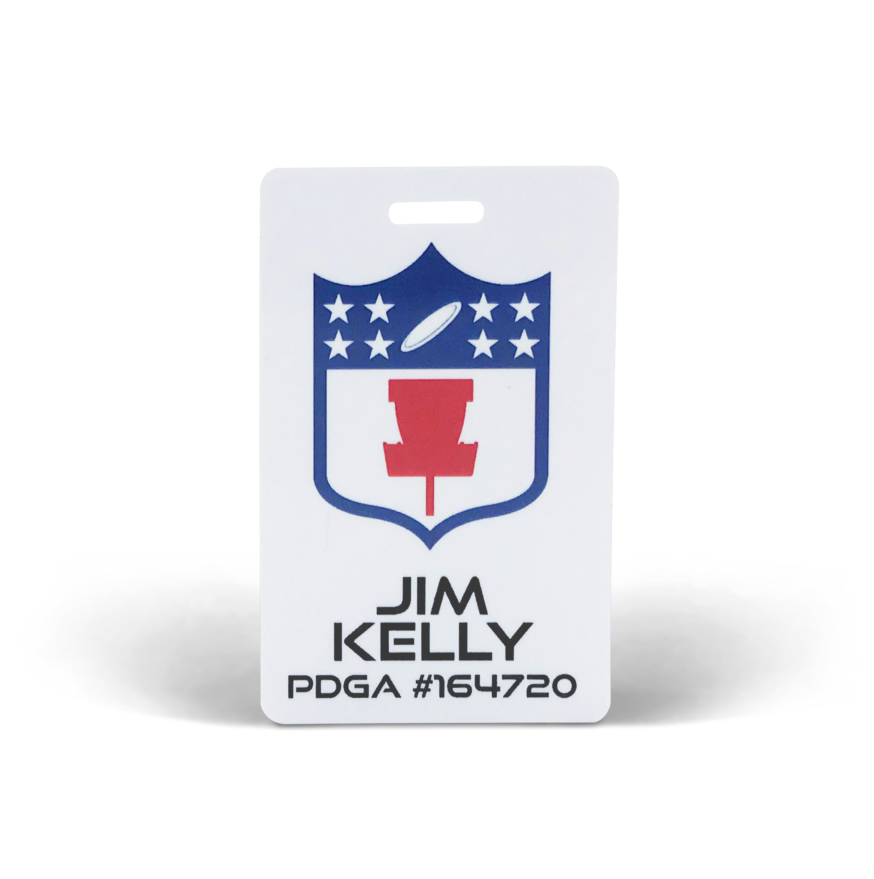 Custom PDGA Disc Golf Bag Tags Etsy