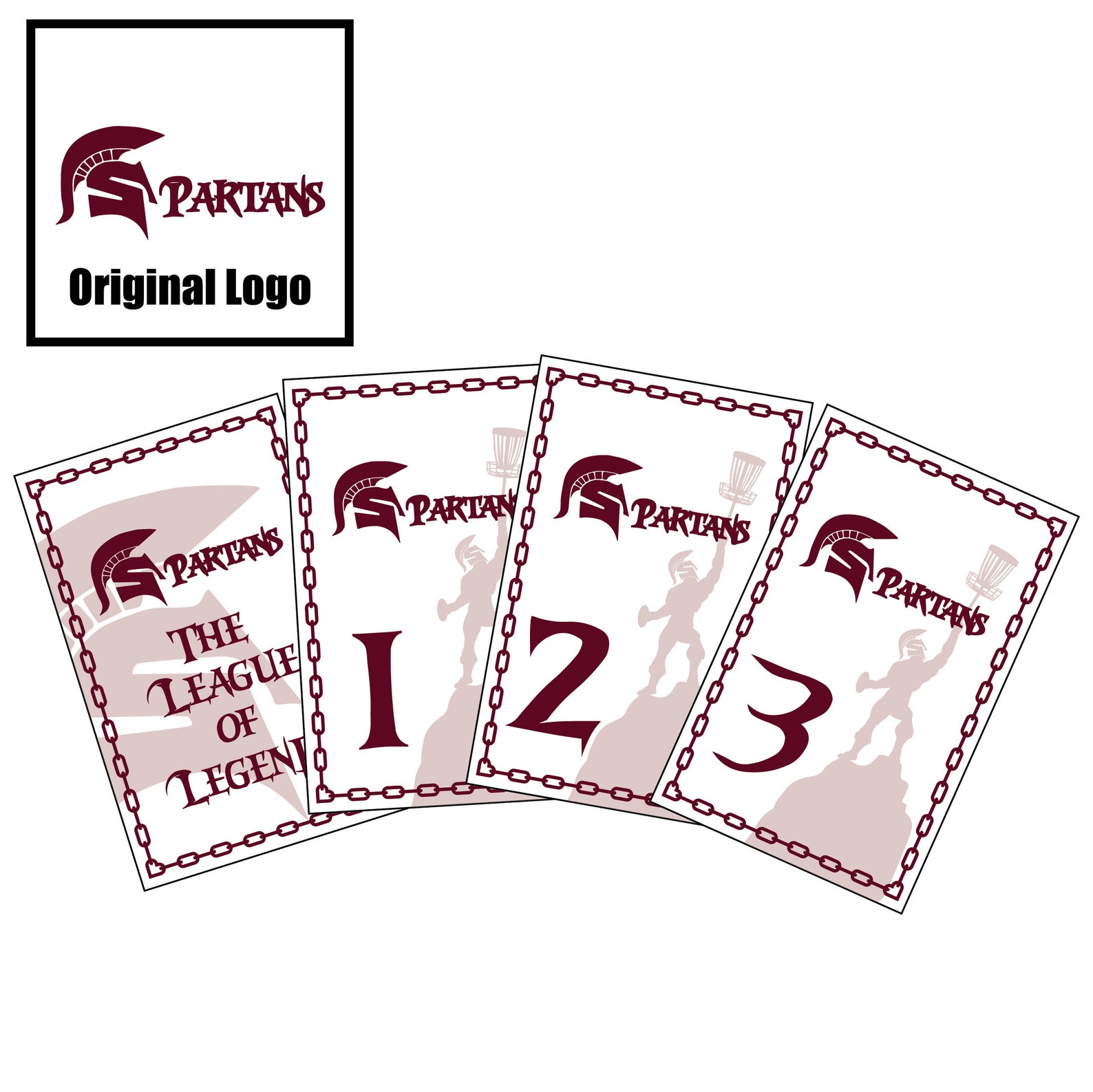 Custom Disc Golf Tags High Res Waterproof & Durable No Etsy