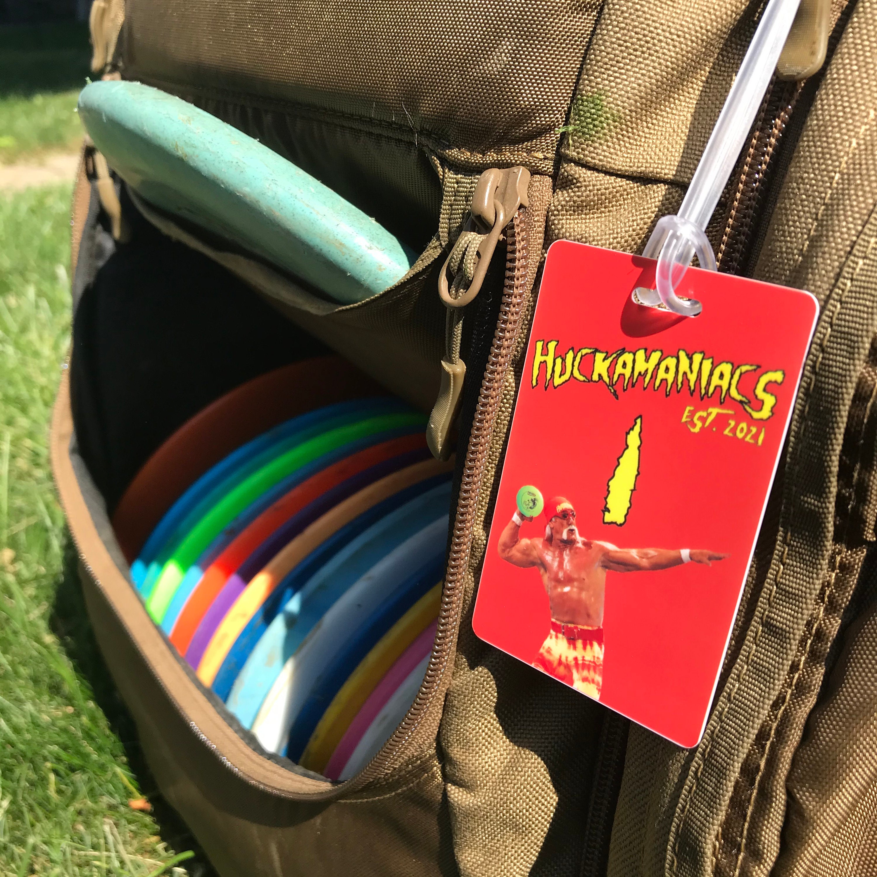 Huckamaniacs Disc Golf Tags Sold Individually Etsy
