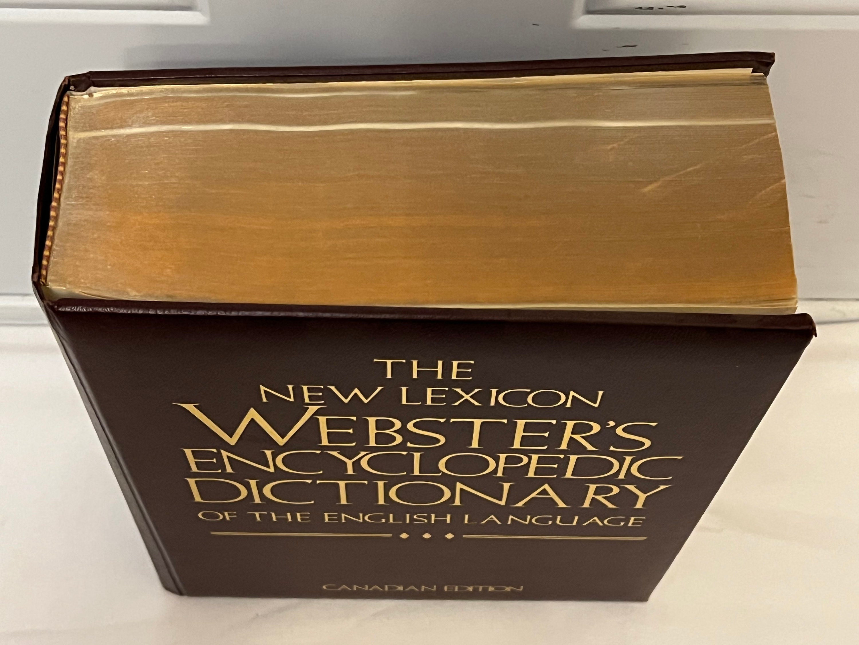 1988 the New Lexicon Webster's Encyclopedic, Dictionary of