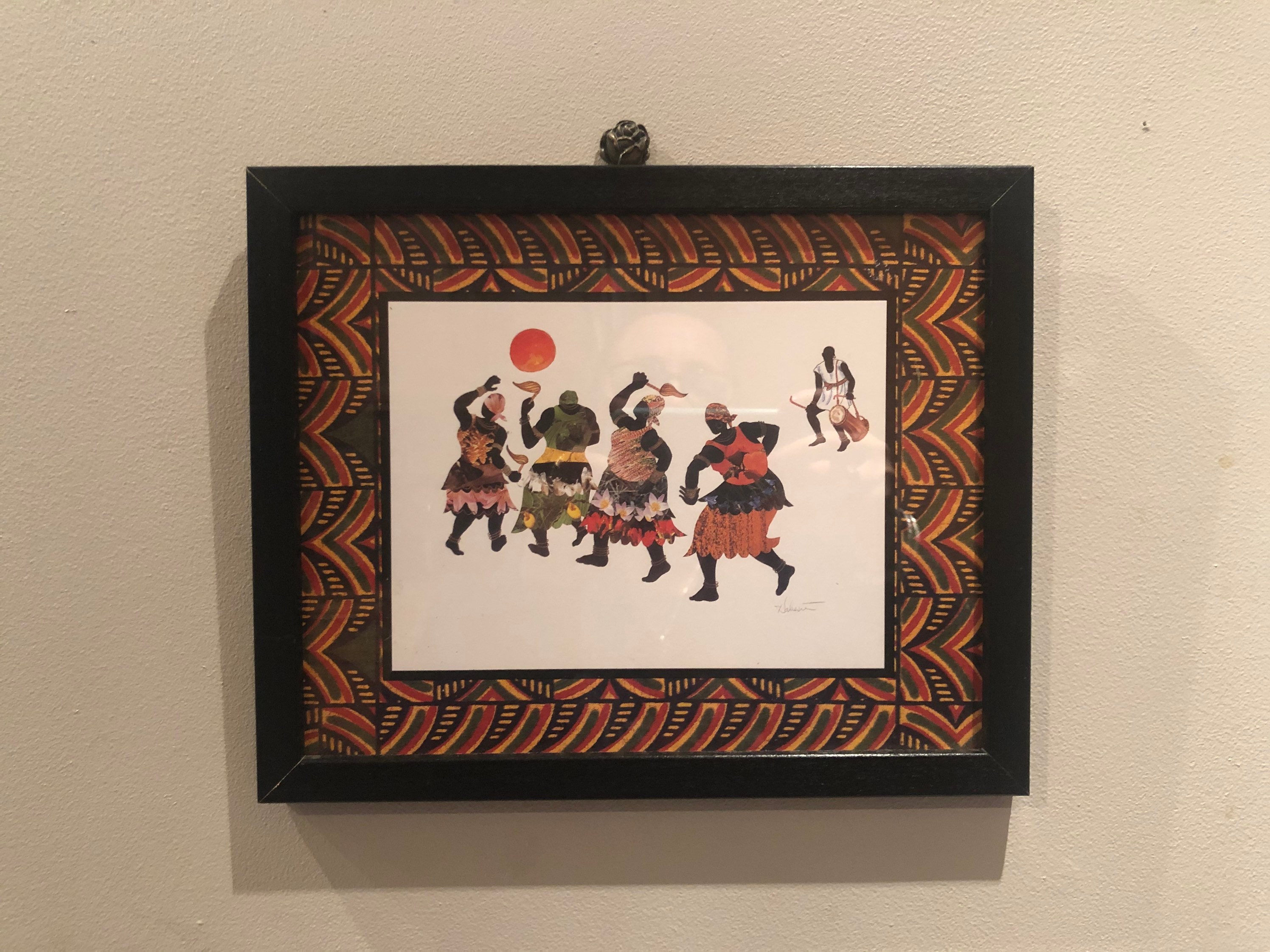 RARE Ed Hale Halessie Tribal Art African American Festive Etsy