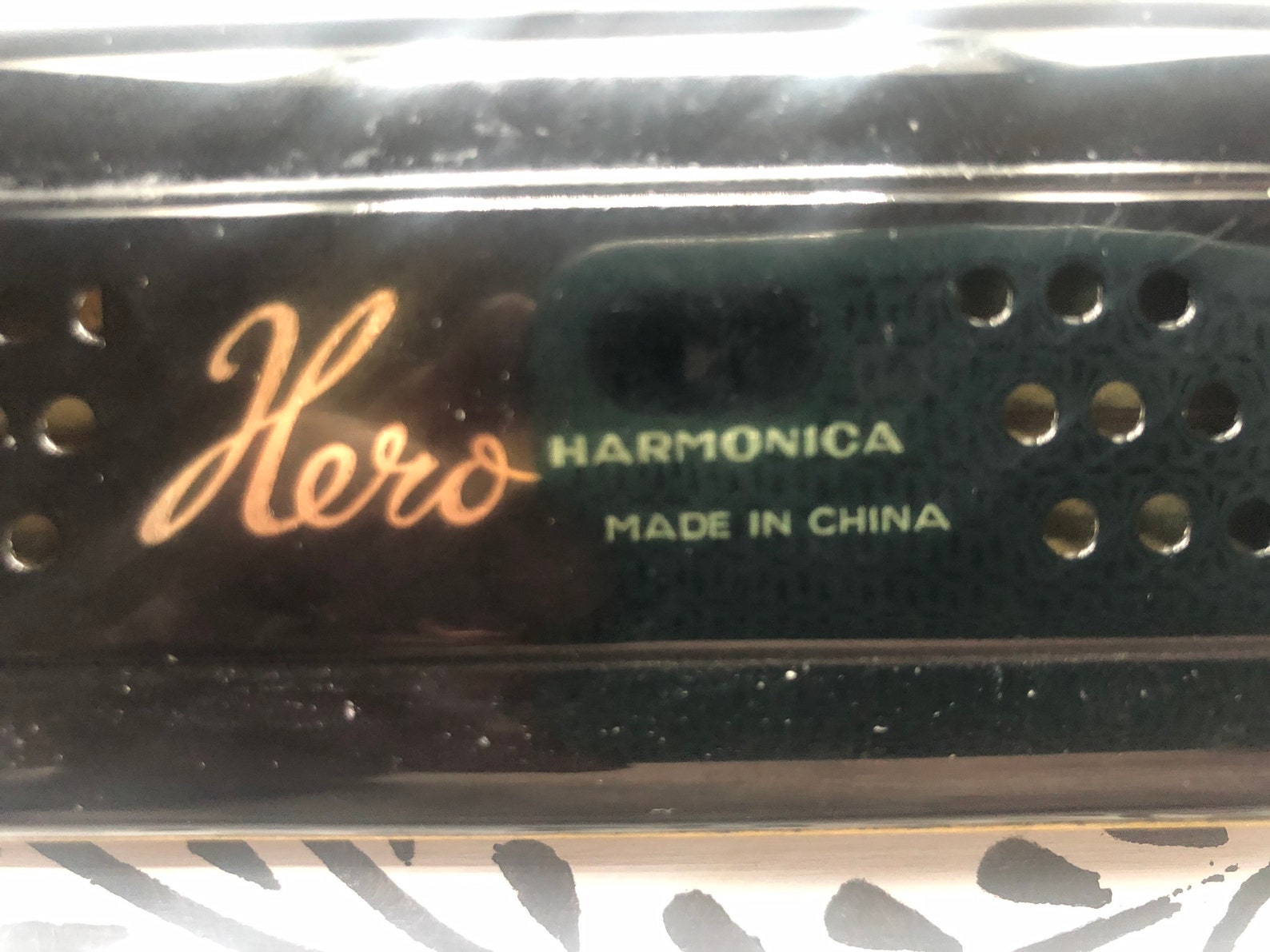Armónica Vintage Hero Harmonica DC 075 Doble Cara & Etsy