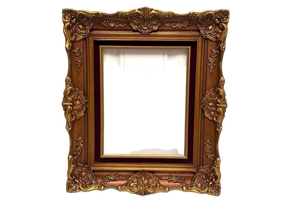 Vintage Hollywood Regency Frame Style, Large Empty Frame Vintage Hollywood Regency Frame Style, Large Empty Frame
