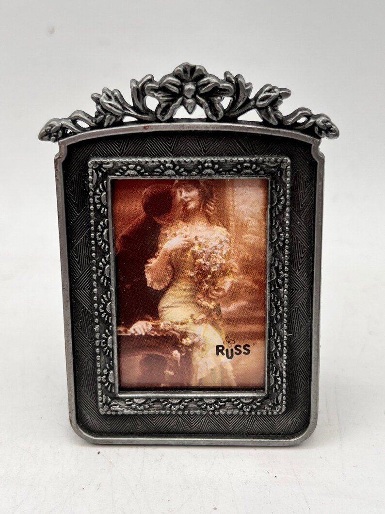 Vintage Russ Picture Frames Set of 3 Mini Frames Ornate Etsy