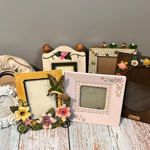 Vintage Frames, Various Themes, White Roses, Birds, El Salvador, Turtle, Family Photos, Precious Memory, Home Decor, Your Choice