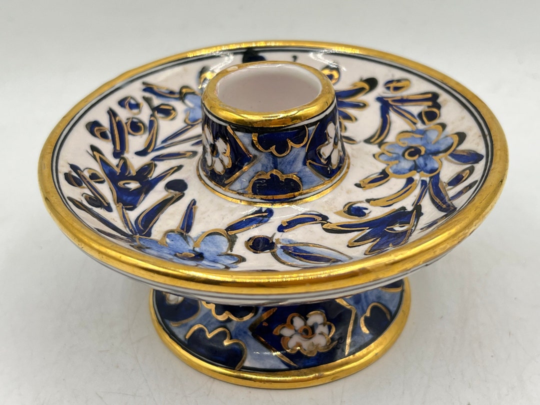 Vtg RARE Candle Holder Signed IKAROS RHODES Made in Greece Etsy Canada