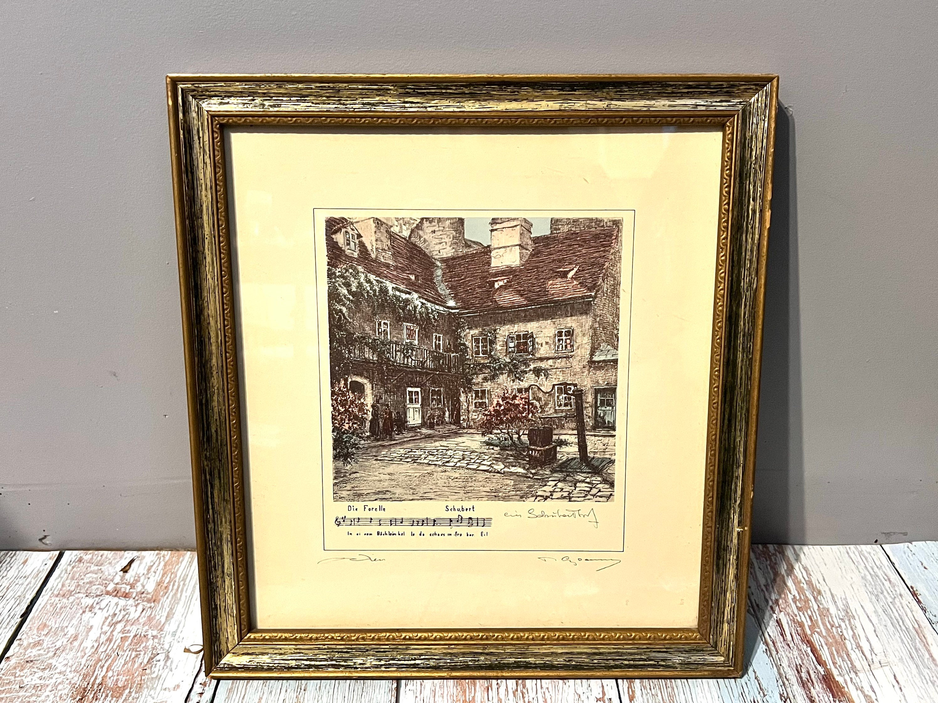 Herta Czoernig ヘルタ チョルニヒ エッチング 銅版画（19世紀