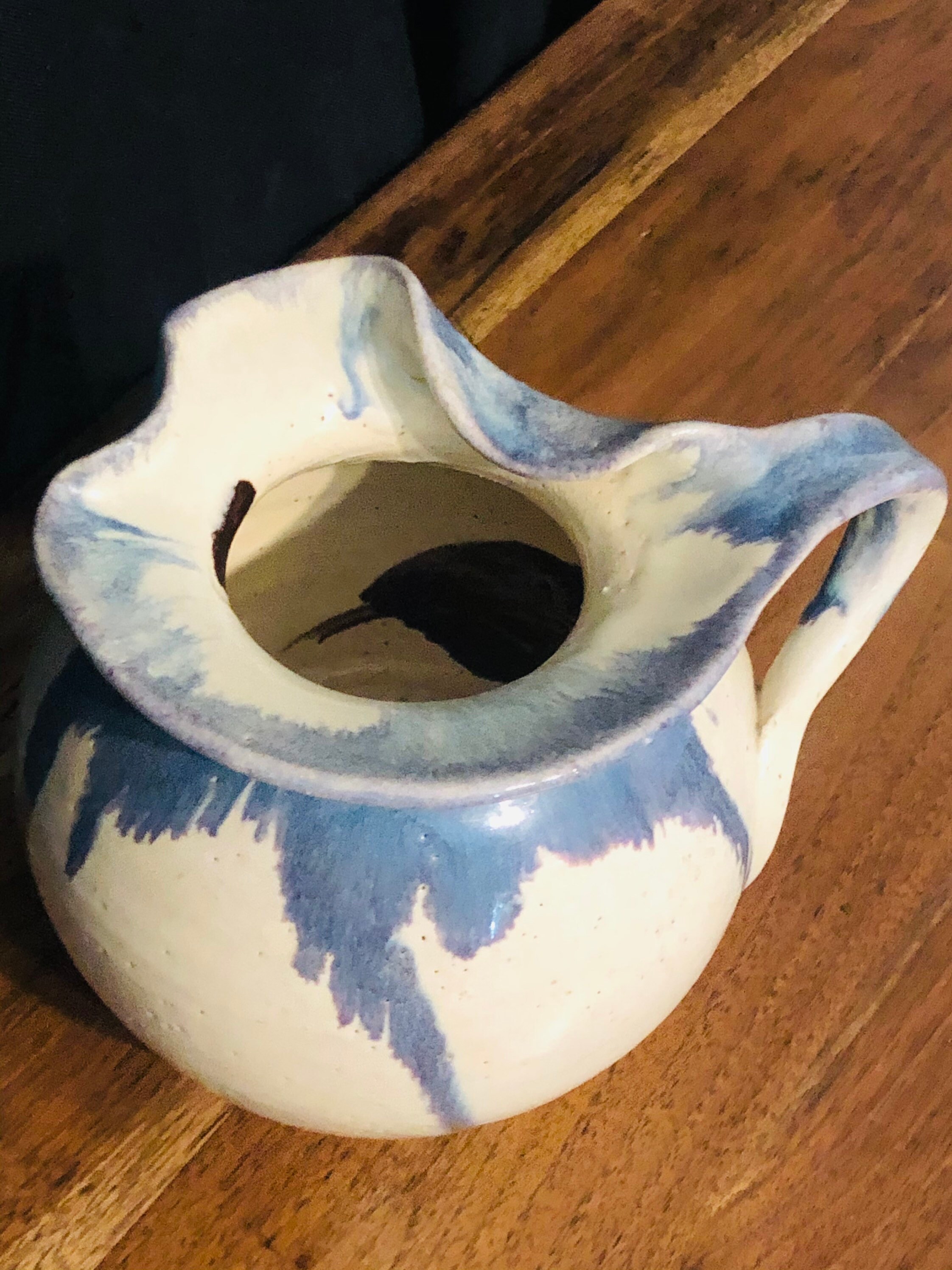 Antique Dutch Pottery Gouda Regina Holland Jug W/ Handle Etsy UK