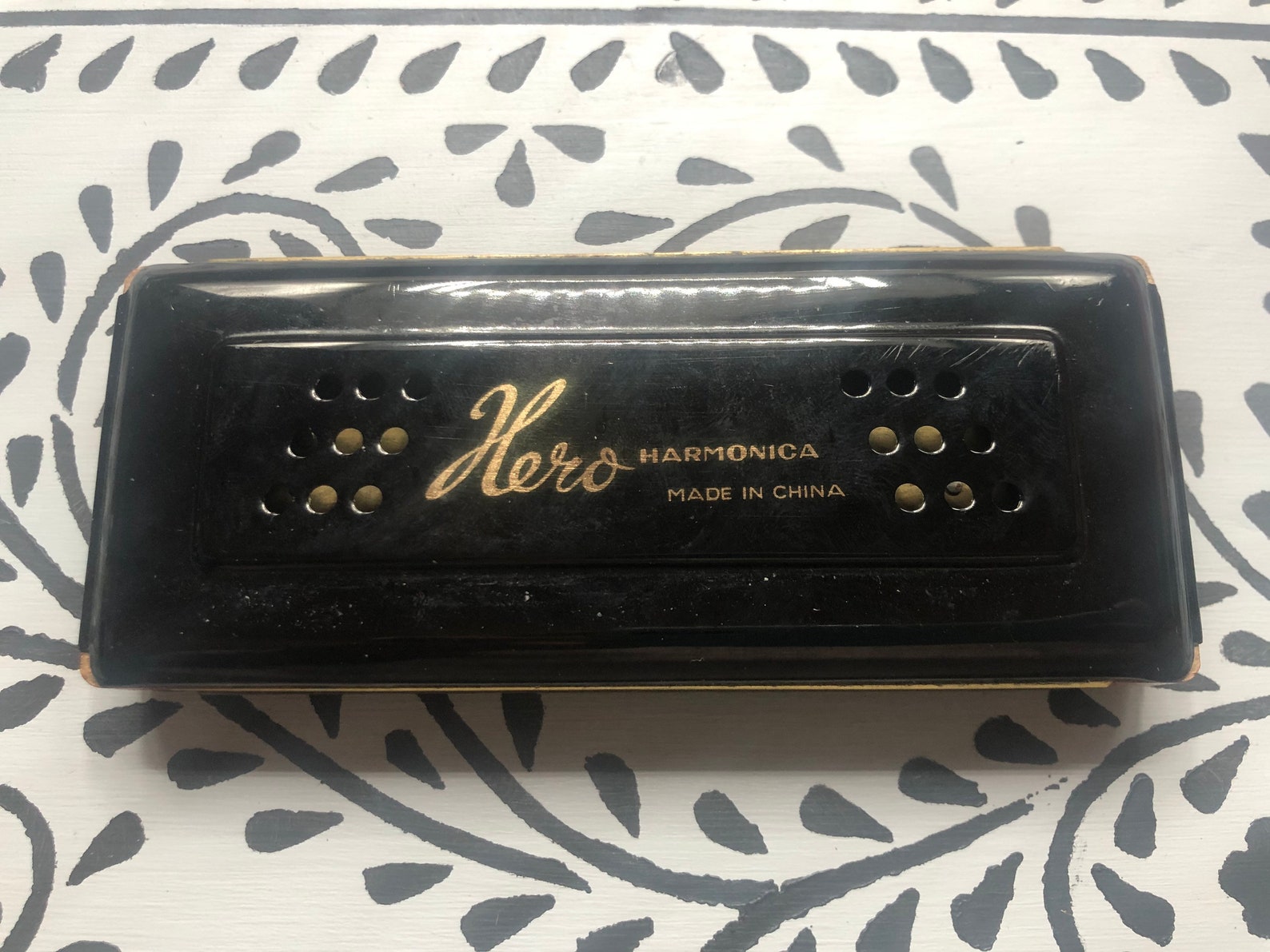 Vintage Harmonica Hero Harmonica DC 075 Double Sided & Etsy