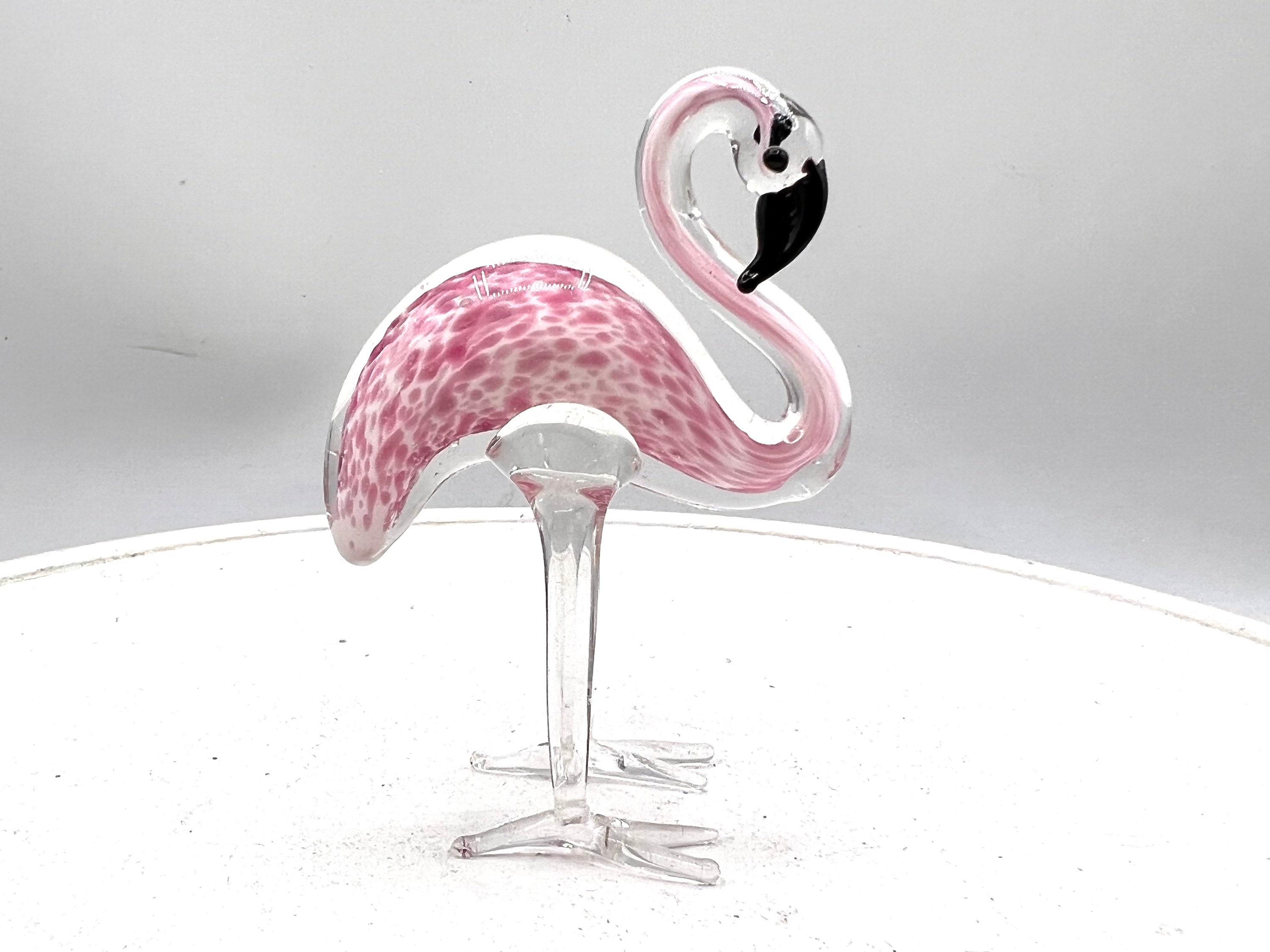 Page De Garde Cahier Poésie Flamen Rose De Coloriage Figurine en verre flamant rose verre de Murano art du verre - Etsy France