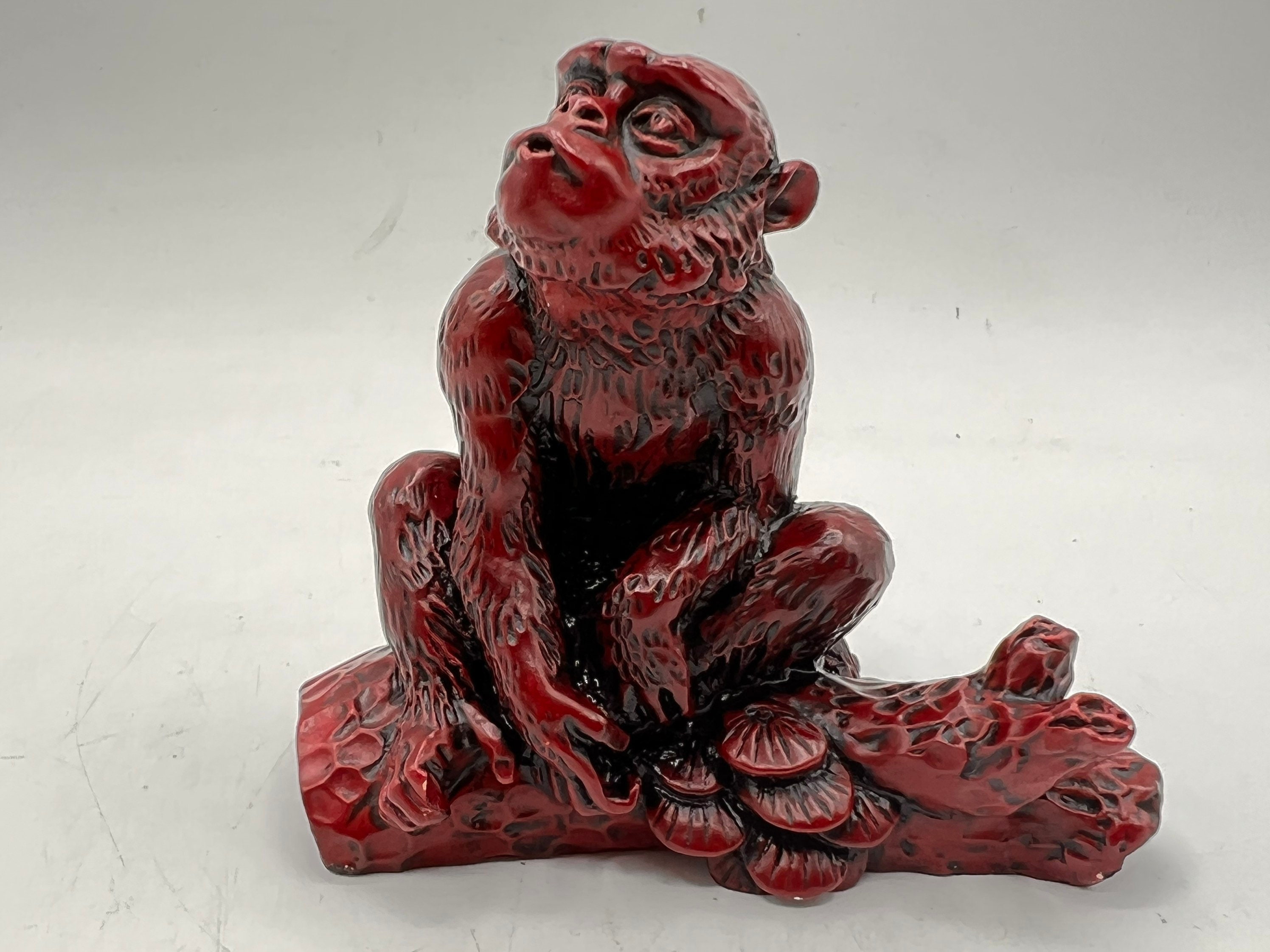 Statue de singe Dragon en cuivre Antique, Figurines Miniatures de singe  mignon, en cuivre, pour le thé, pour les animaux domestiques, pour la  maison et le bureau - AliExpress