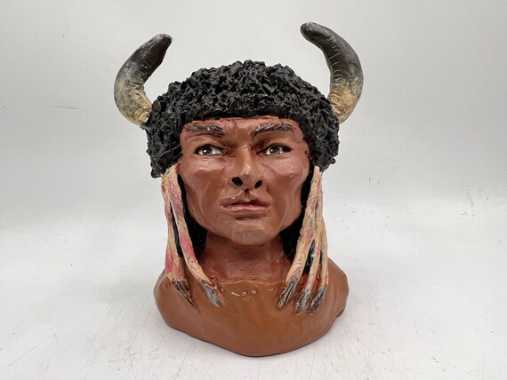 Resin North American Wild Bison Head Shoulder Bust Resin North American Wild Bison Head Shoulder Bust