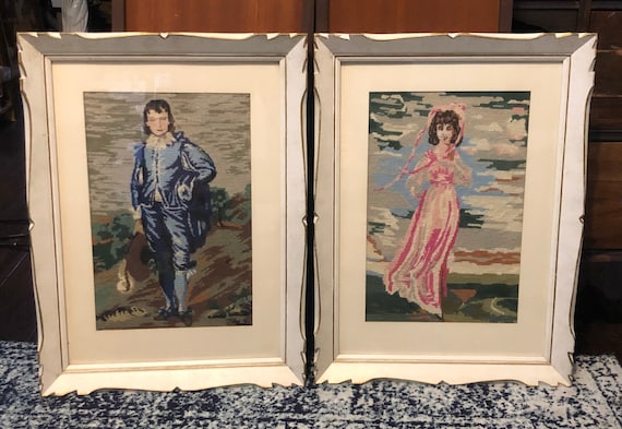フランスアート 額縁セット NEEDLEPOINT Vintage フランスアート額縁セットNEEDLEPOINT Vintage