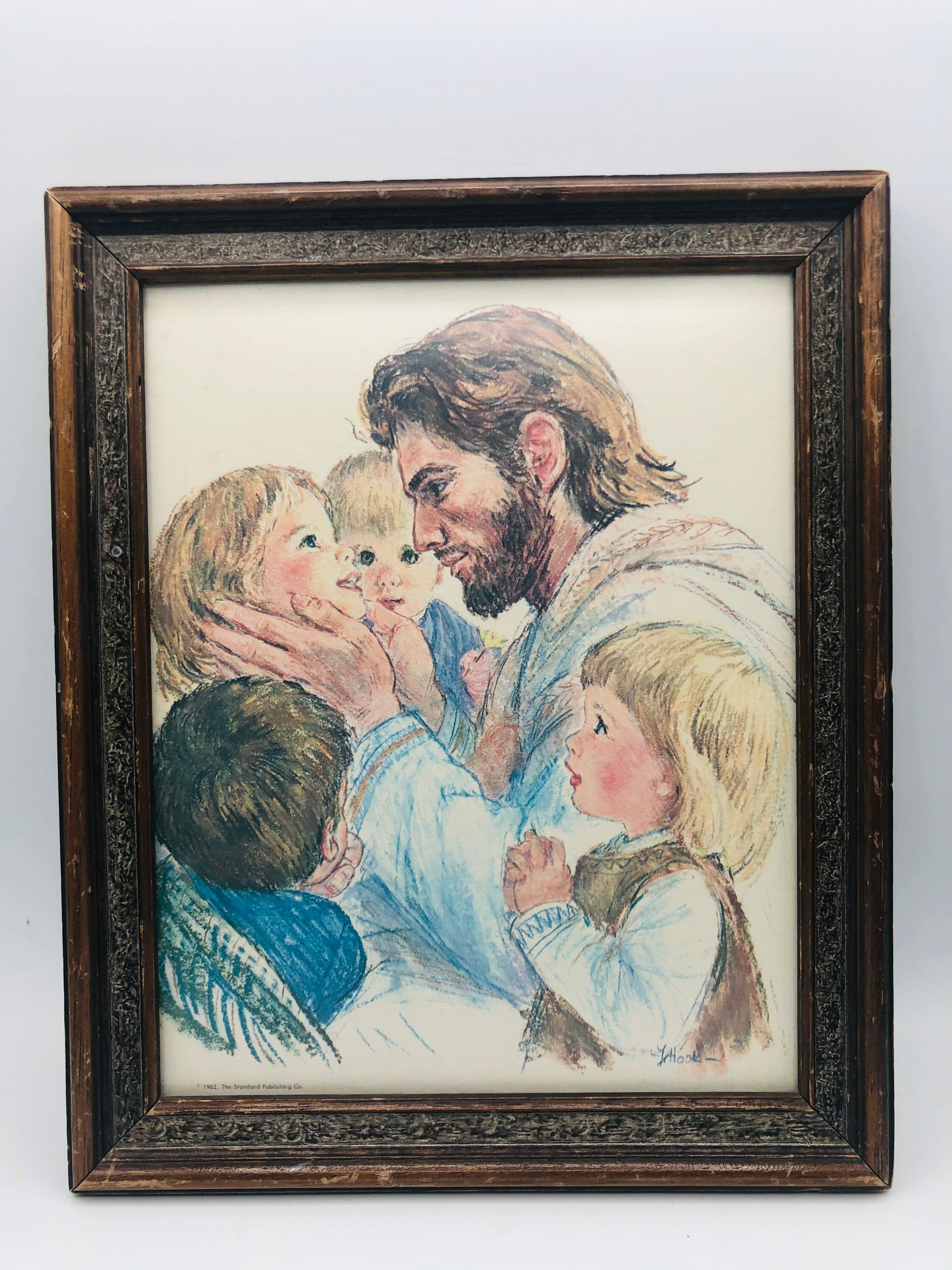 1962 Frances Hook Framed Reproduction Print by Standard Etsy