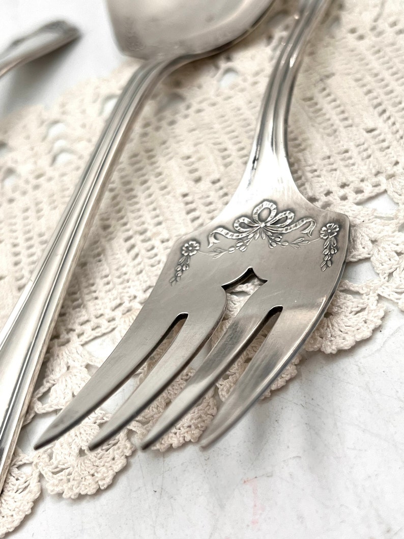 Vintage ONEIDA COMMUNITY PAR Plate Silverware 1915 Primrose Etsy