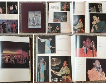1969 Massachusetts Universität Jahrbuch Viele Performer Bilder Inklusive Janis Joplin, Blood Sweat and Tears, Sam & Dave, Martha Reeves ++