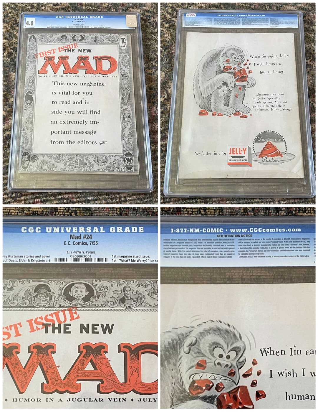 70's ヴィンテージ ポスター MAD magazine アルフレッド 乱交