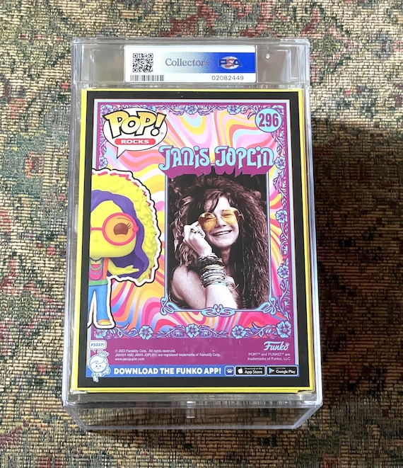 Pop! Janis Joplin 296 - Janis Joplin Blacklight Exclusive