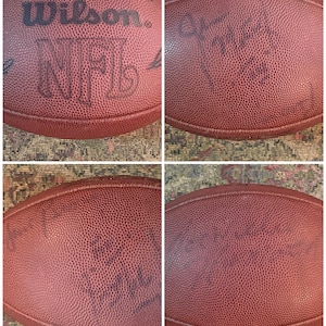 Rare Jim Brown, Joe Willie Namath and John Matuszak Multi-Signed Wilson Football Owned by a Former Raiders Equipment Manager & Hunt Acquired