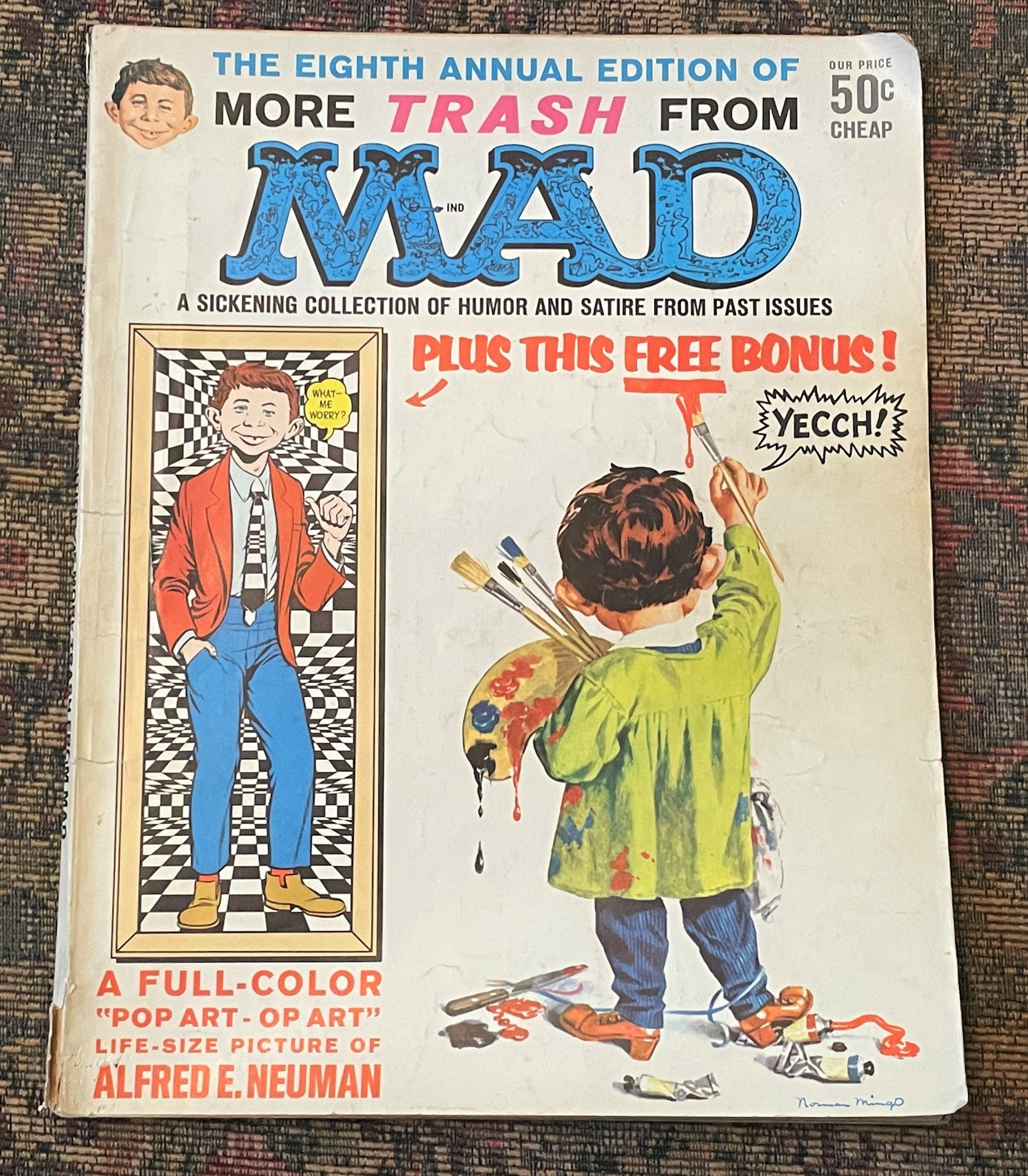 Alfred E. Neuman the Eighth Annual Edition of More Trash From Mad
