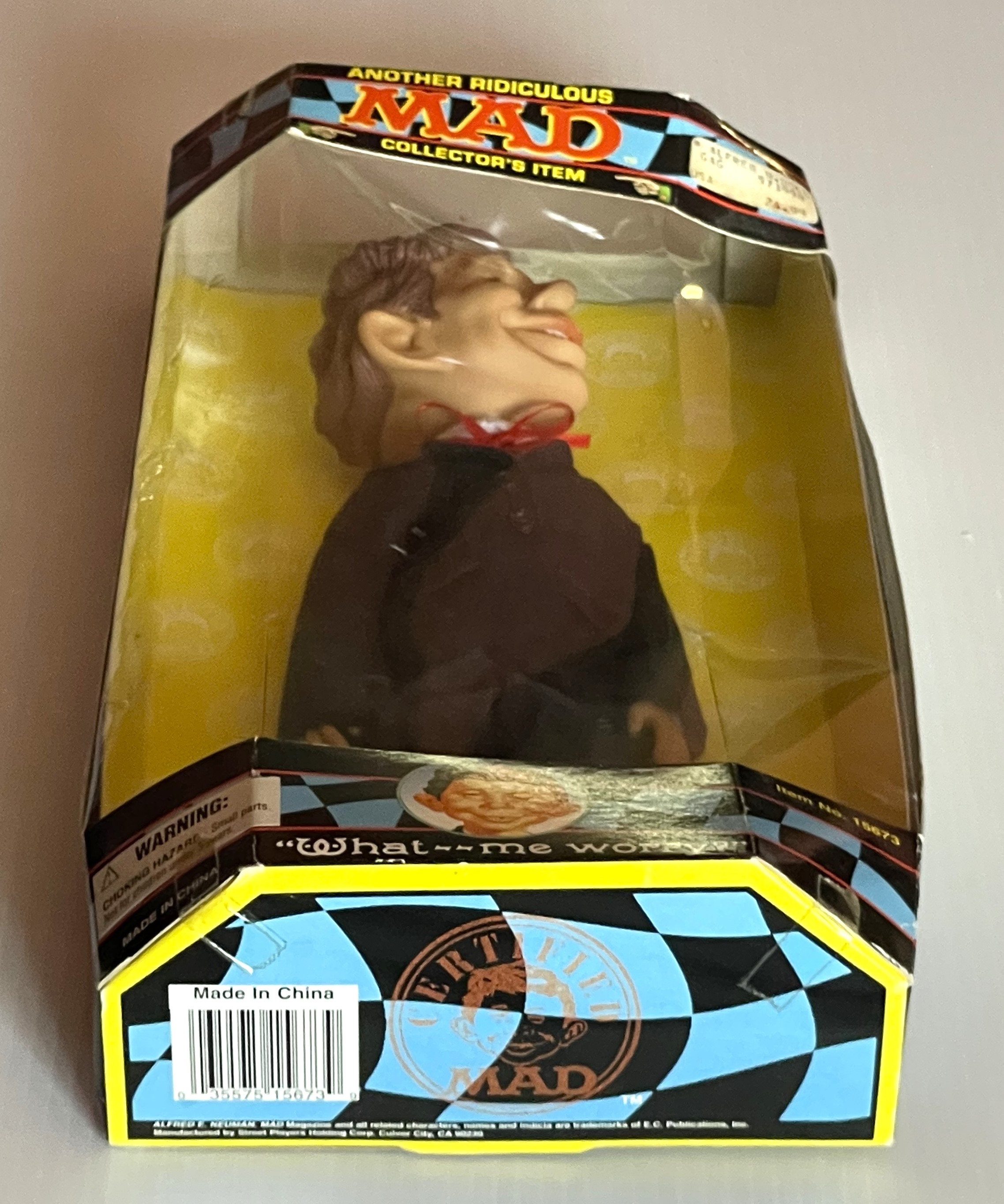 MADマガジン Alfred E. Neuman フィギュア MAD Alfred E. Neuman 1998 Fully Poseable Action Figure DC