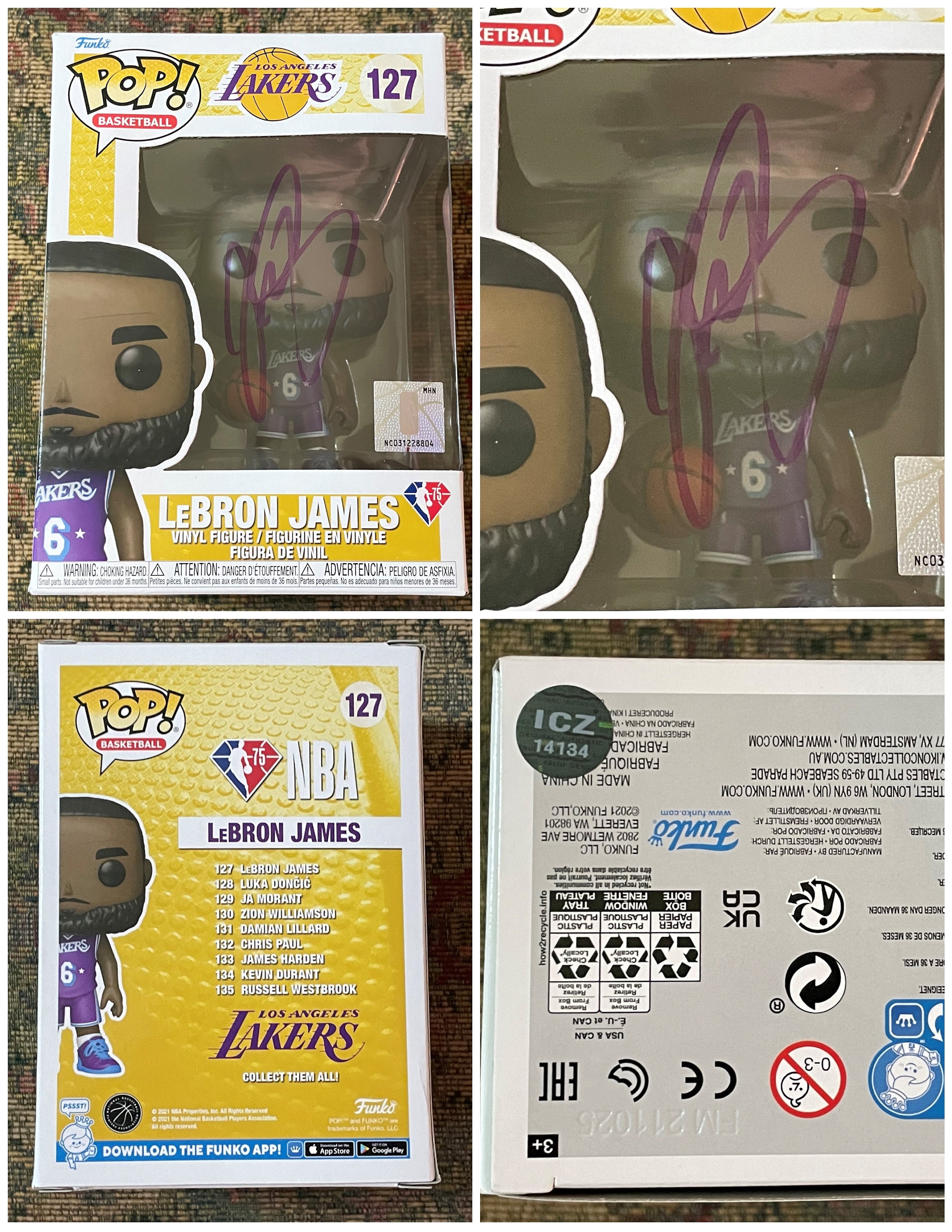 Funko Pop! Kobe Bryant Jersey #8 RARE