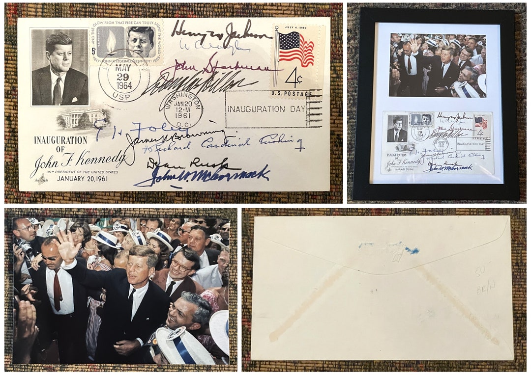 Jfk Inauguaration John F. Kennedy Inauguration 1st Day Issue Envelope, Dated January 20 ...