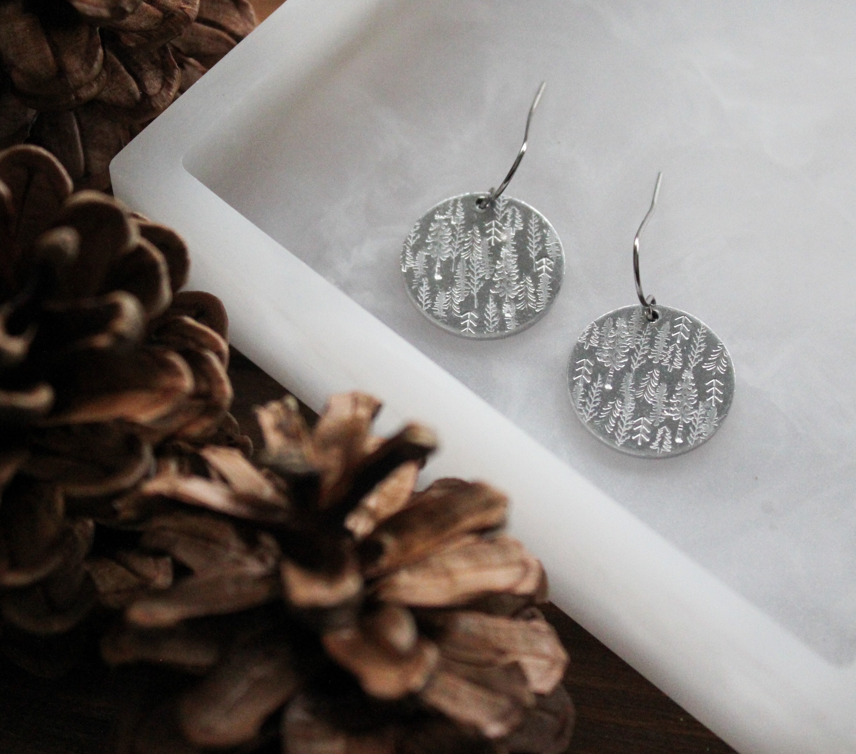 Forest Dreams Pine Tree Jewelry Pine Tree Necklaces Pine Etsy