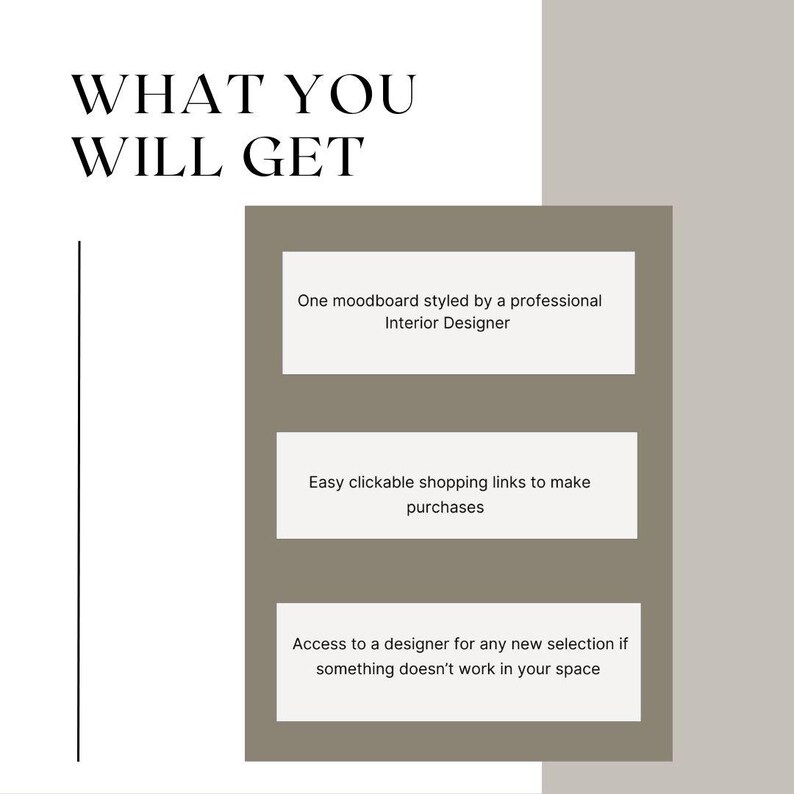 Premade,moodboard,bedroom Decor, Home Styling, Edesign, Furniture and