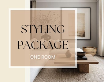 Virtual Interior Design | Custom Mood Board, Floor Plan (e-Design Service)
