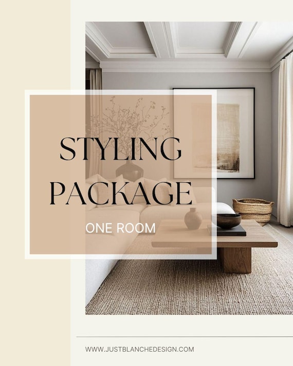 Virtual Interior Design | Custom Mood Board, Floor Plan | Room Makeover | E-Design
