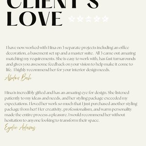 Virtual Interior Design Package, Two Rooms, Mood Board, Shopping List (Digital Service) image 5