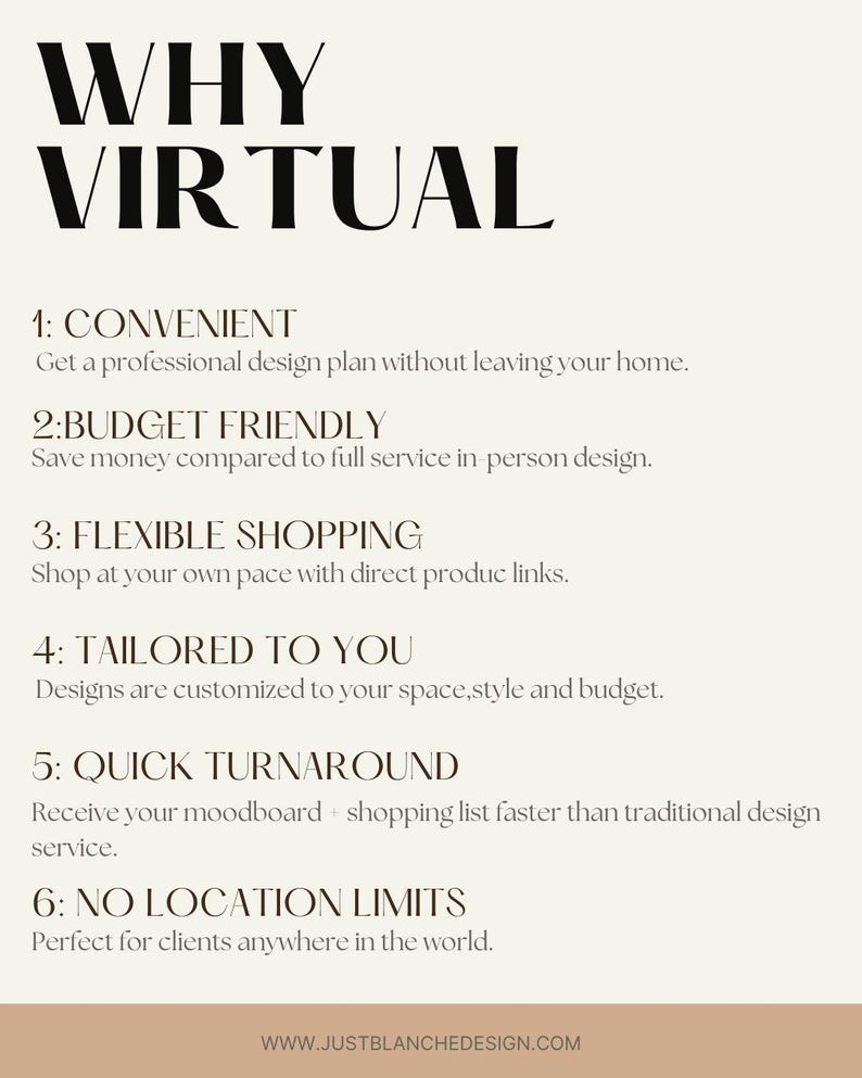 Virtual Interior Design Package, Two Rooms, Mood Board, Shopping List (Digital Service) image 4