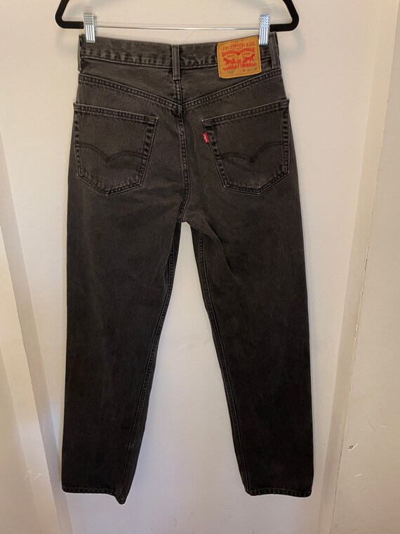 Vintage Black Levi's 550 32x36 - Etsy
