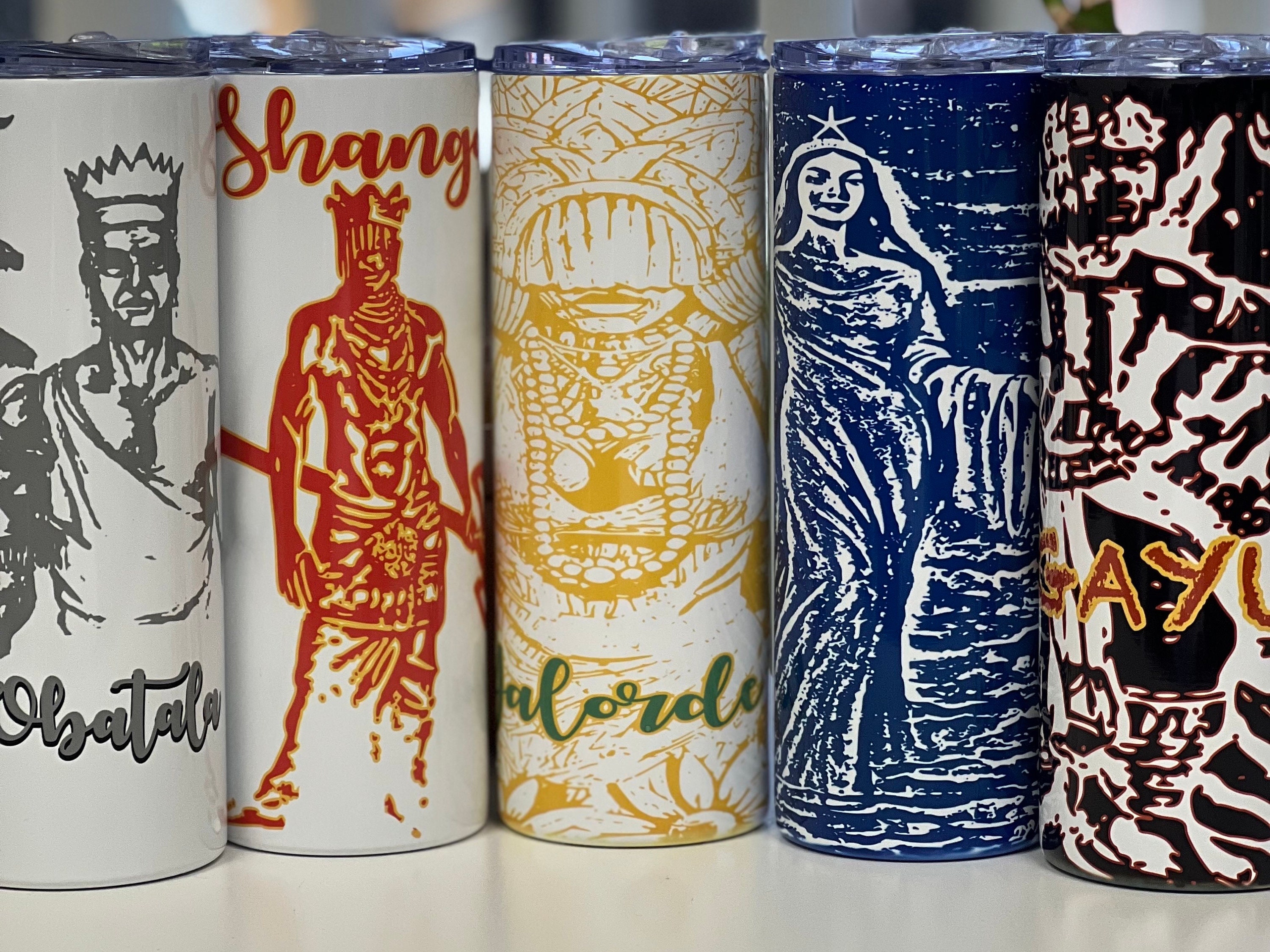Santeria Santo Santero Stickers, Oshun Decal, Yemaya Sticker, Chango  Shango, Elegua Orisha, Car Hydro Flask Decoration, Journaling Stickers 