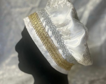 Elegant White abanicó obbatala new decoración Santeria Abanico fan blanco para Obatala Obbatala religion yoruba ifa  main image 3