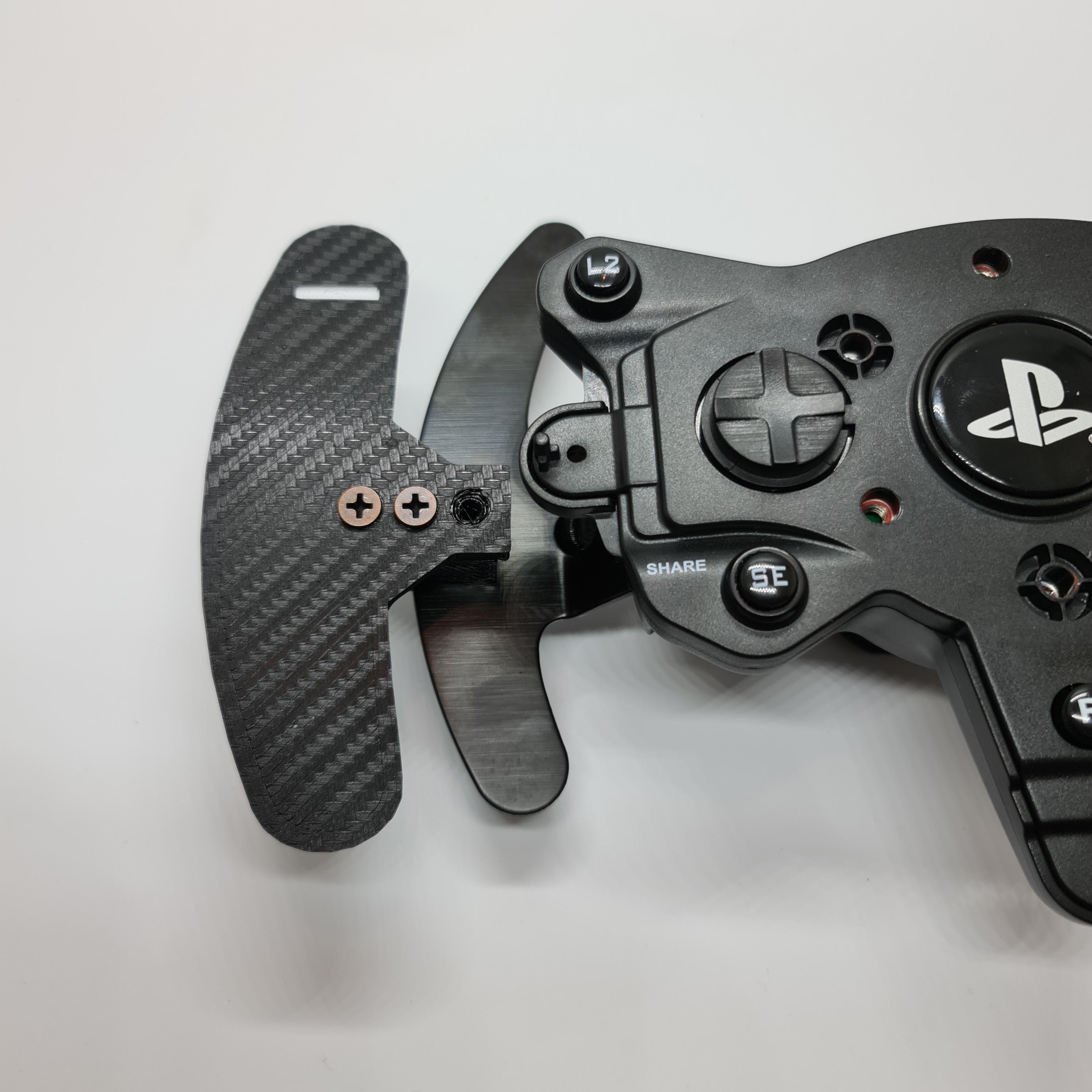 For Thrustmaster T300RS T300GT T300 TS-PC TGT Carbon Fiber Paddle Shifter  Mod