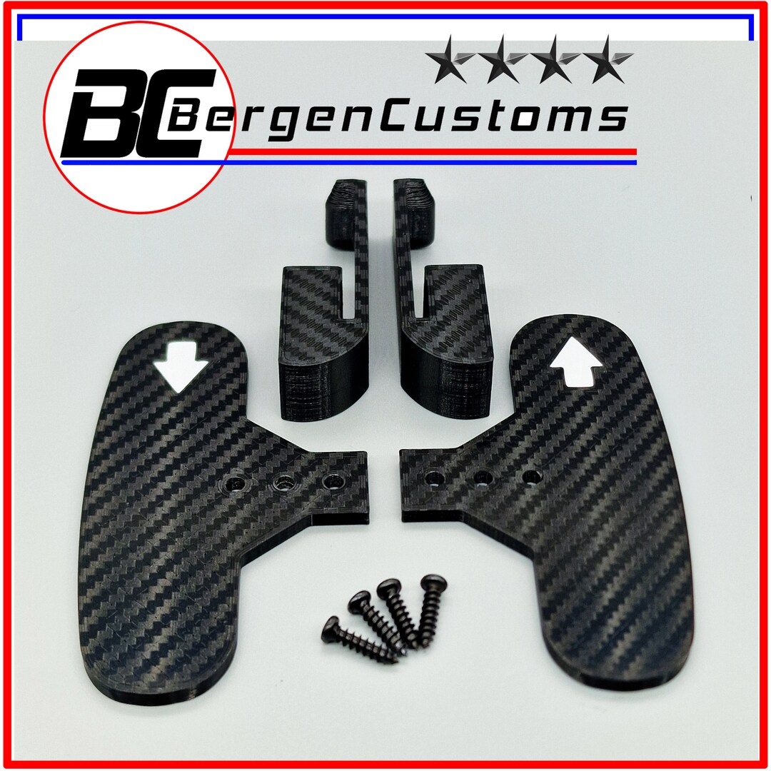 Logitech G27 G29 G920 G923. Adjustable Paddle Shift Extender Mod for